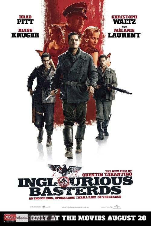 Inglourious Basterds - Australian Movie Poster