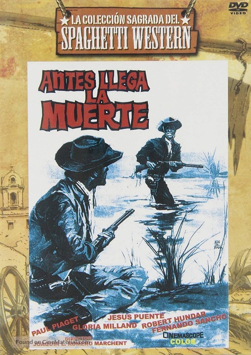 Antes llega la muerte - Spanish DVD movie cover
