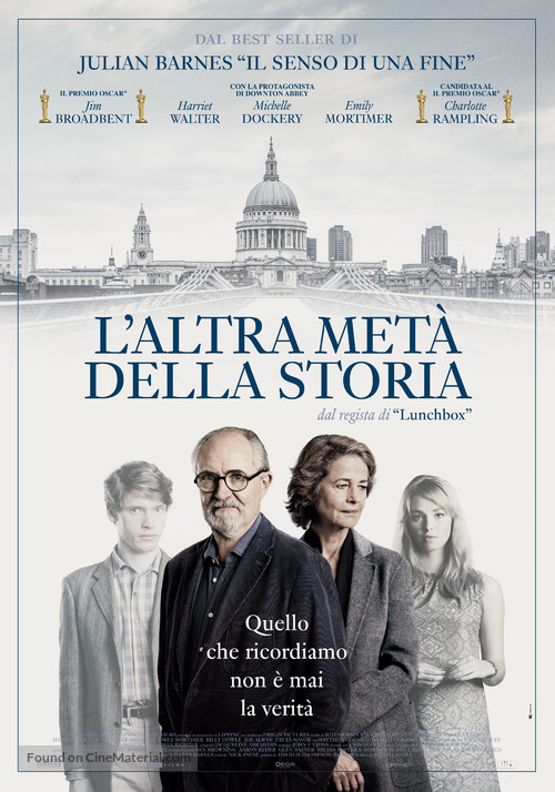 The Sense of an Ending - Italian Movie Poster