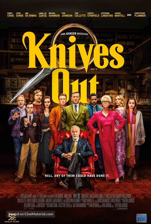 Knives Out -  Movie Poster