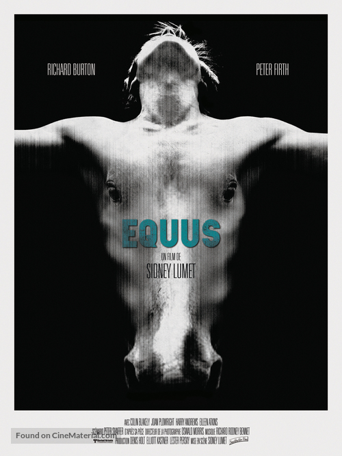 Equus - French Re-release movie poster