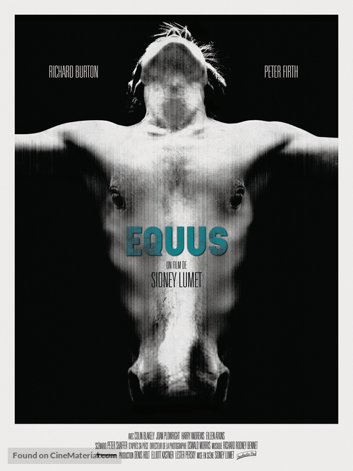 Equus - French Re-release movie poster