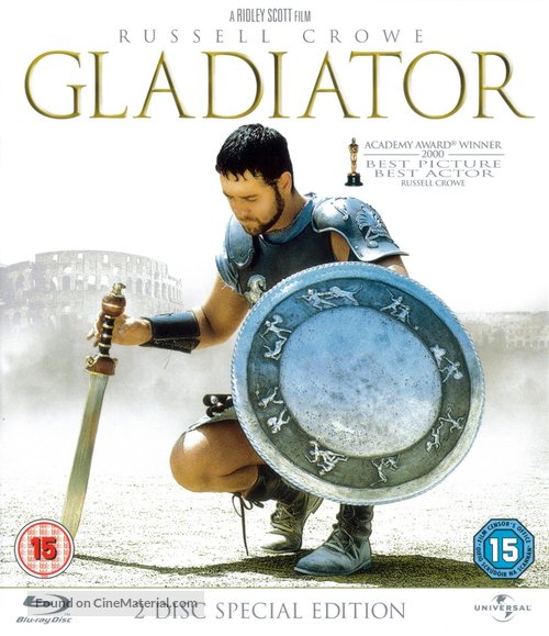 Gladiator - British Movie Cover