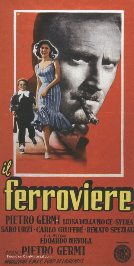 Il ferroviere - Italian Movie Poster