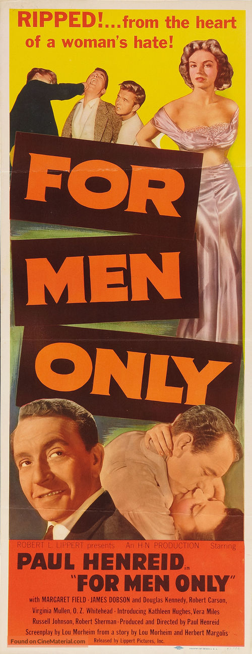 For Men Only - Movie Poster
