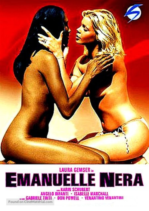 Emanuelle nera - Italian DVD movie cover