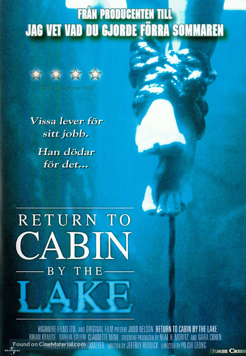 Return to Cabin by the Lake - Swedish DVD movie cover