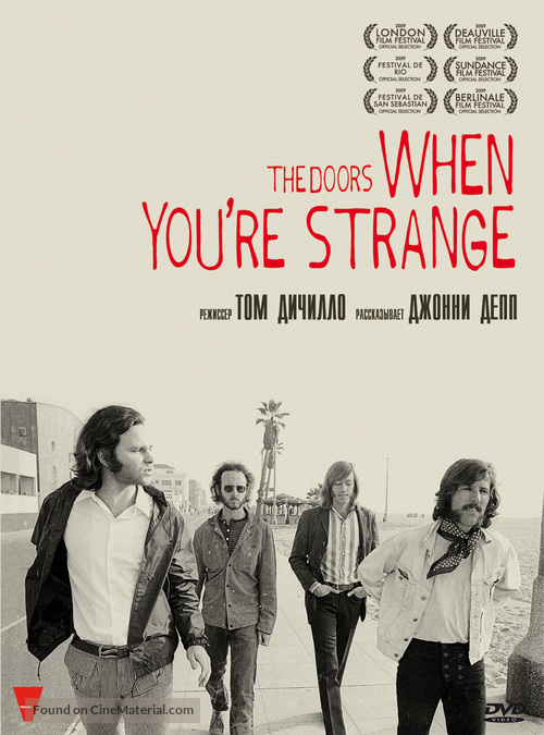 When You&#039;re Strange - Russian DVD movie cover