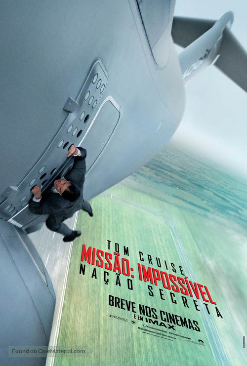 Mission: Impossible - Rogue Nation - Brazilian Movie Poster