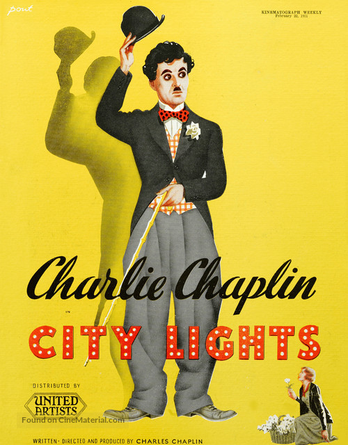 City Lights - British Movie Poster