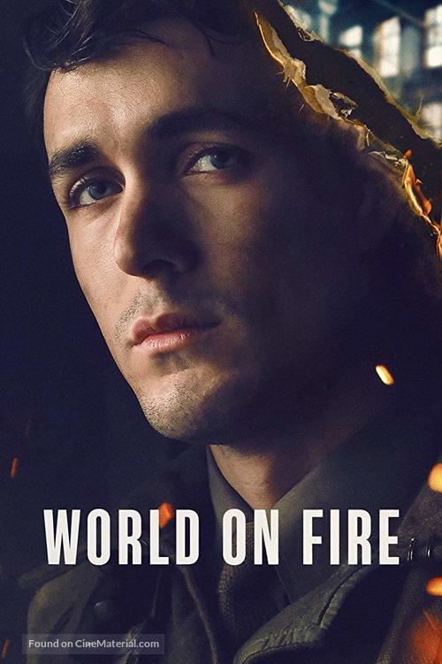 &quot;World On Fire&quot; - British Movie Poster