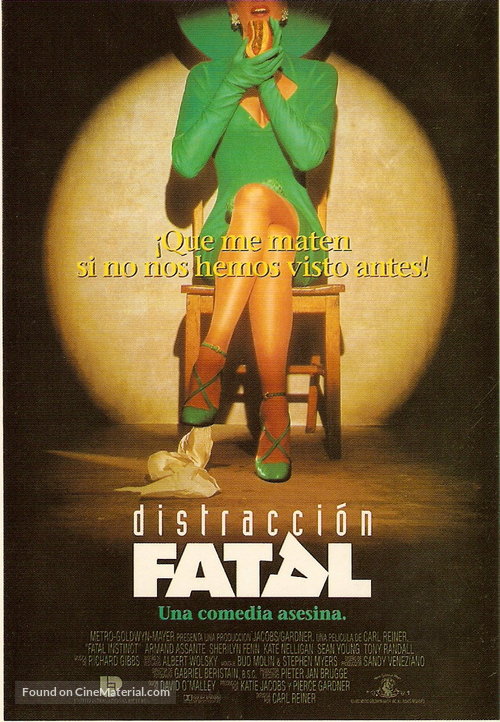 Fatal Instinct - Spanish Movie Poster