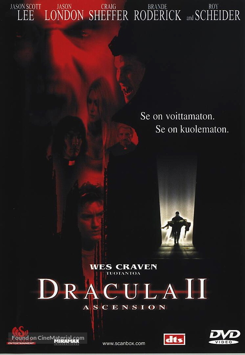 Dracula II: Ascension - Finnish DVD movie cover