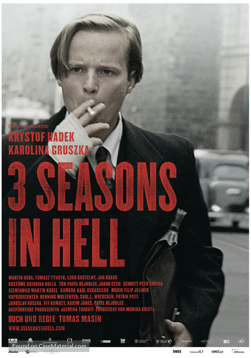 3 sezony v pekle - German Movie Poster