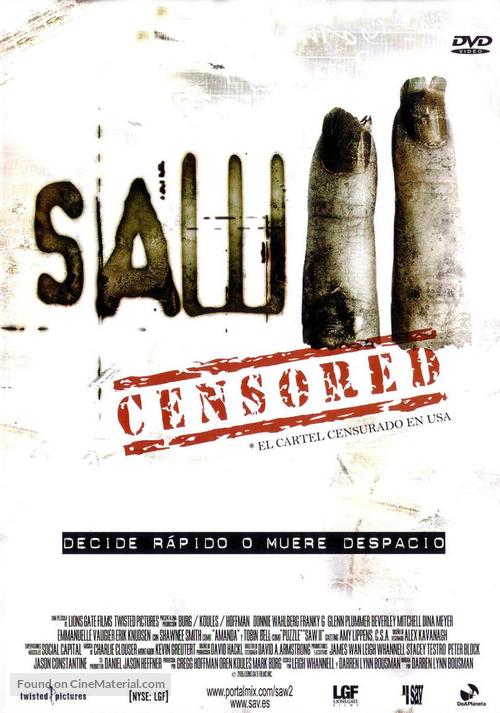 Saw II - Spanish poster