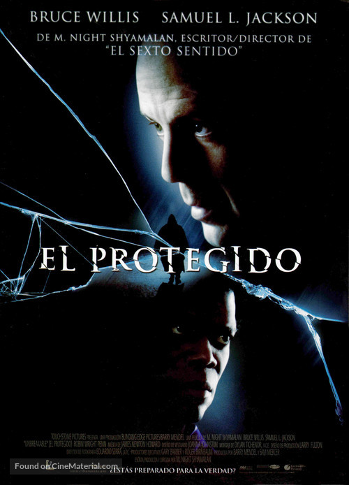 Unbreakable - Spanish Movie Poster