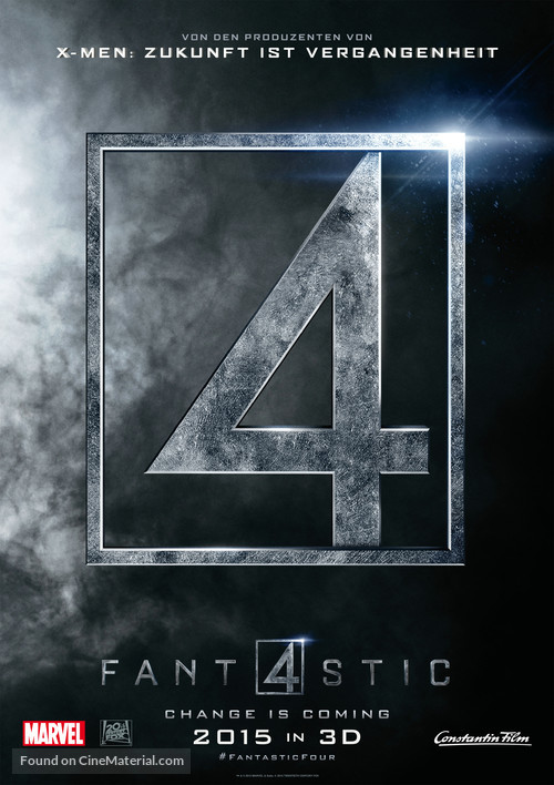 Fantastic Four - German Movie Poster