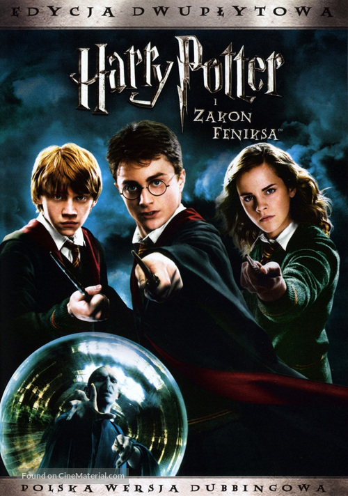 Harry Potter and the Order of the Phoenix - Polish DVD movie cover