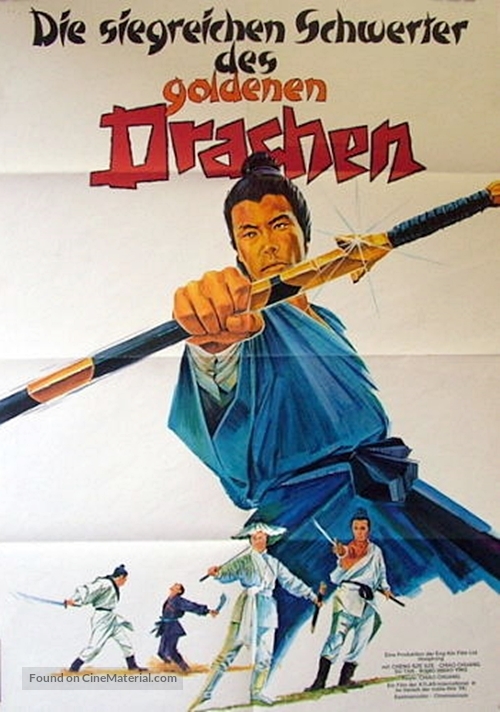 Ba bu zhui hun - German Movie Poster