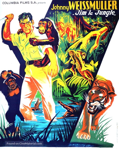 Jungle Jim - French Movie Poster