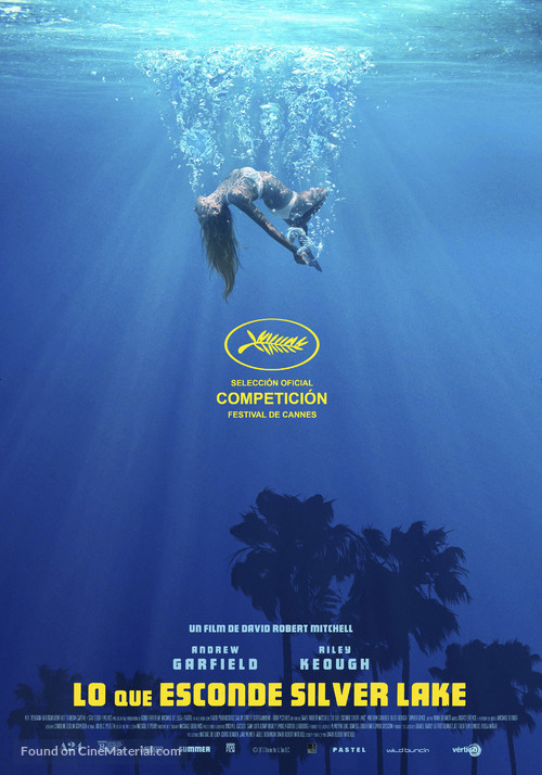 Under the Silver Lake - Spanish Movie Poster