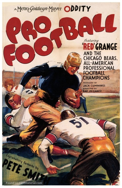 Pro Football - Movie Poster