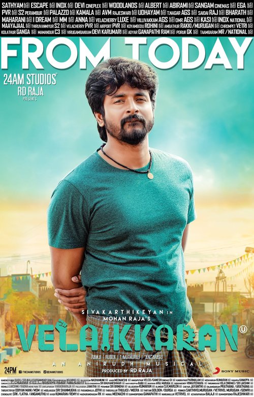 Velaikkaran - Indian Movie Poster