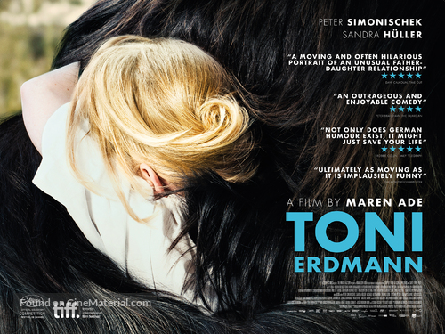 Toni Erdmann - British Movie Poster