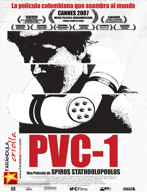 P.V.C.-1 - Colombian Movie Cover