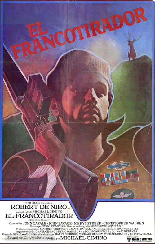 The Deer Hunter - Argentinian Movie Poster