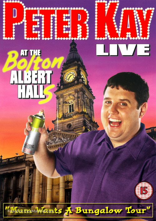 Peter Kay Live at the Bolton Albert Halls - British poster