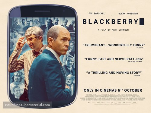 Blackberry (2023) Original Theatrical Movie Poster 27x40 D/S