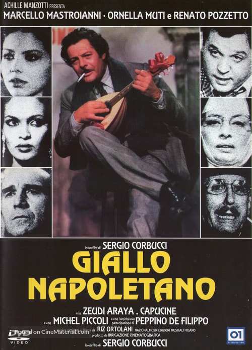 Giallo napoletano - Italian DVD movie cover