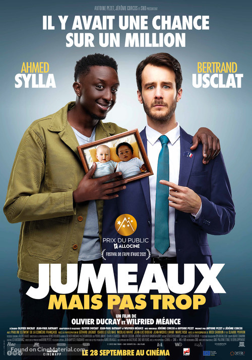 Jumeaux mais pas trop - Belgian Movie Poster