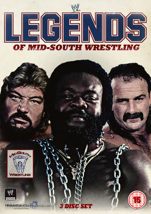 Legends of the Mid-South Wrestling - British DVD movie cover