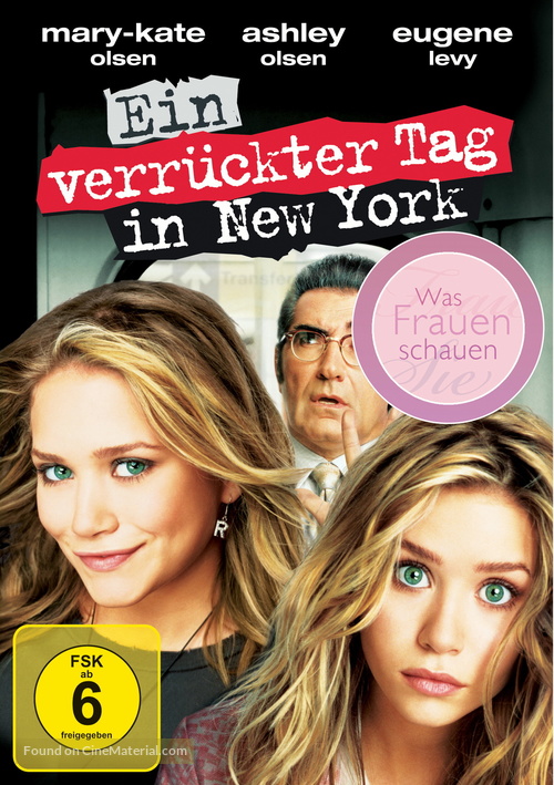 New York Minute - German DVD movie cover