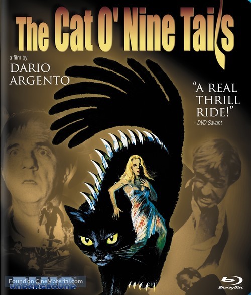 Il gatto a nove code - Blu-Ray movie cover