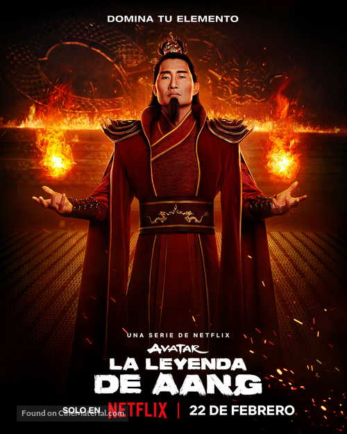 &quot;Avatar: The Last Airbender&quot; - Spanish Movie Poster