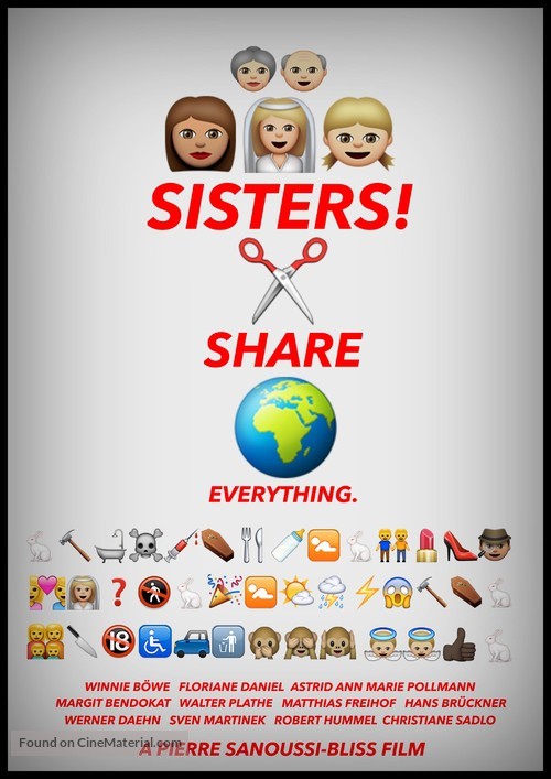 Sisters! Share everything - German Movie Poster