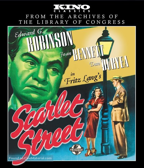 Scarlet Street - Blu-Ray movie cover