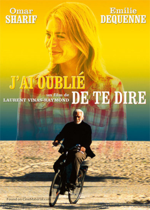 J&#039;ai oubli&eacute; de te dire - French Movie Poster