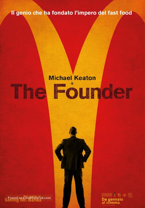 The Founder - Italian Movie Poster