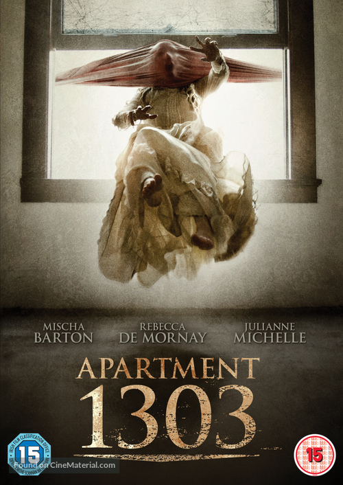 Apartment 1303 3D - British DVD movie cover