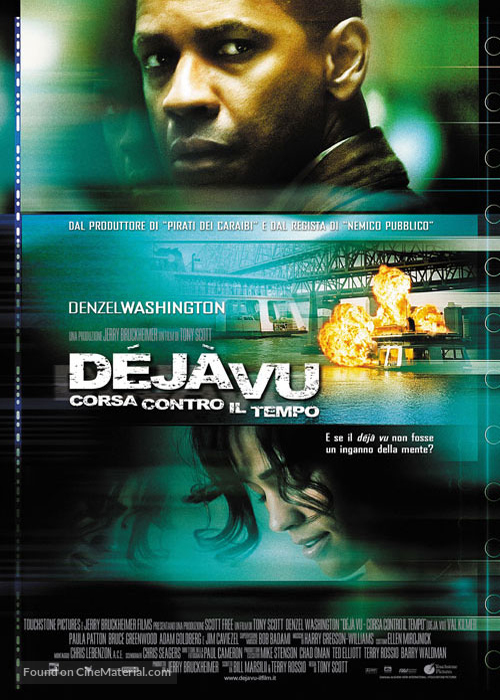 Deja Vu - Italian Movie Poster