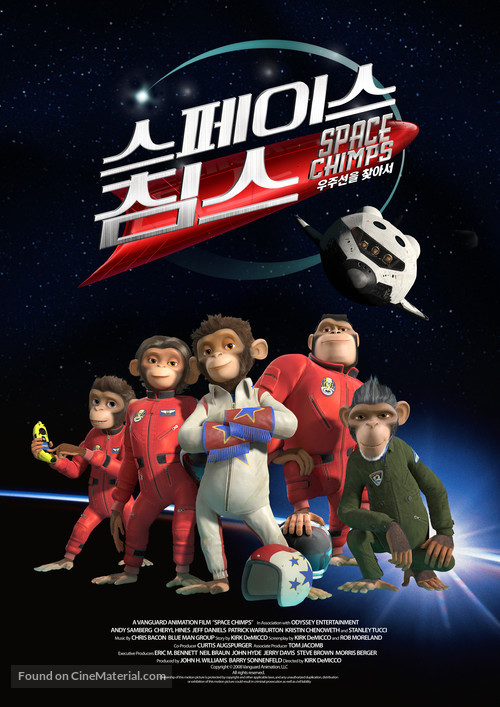 Space Chimps - South Korean Movie Poster