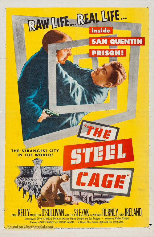 The Steel Cage - Movie Poster