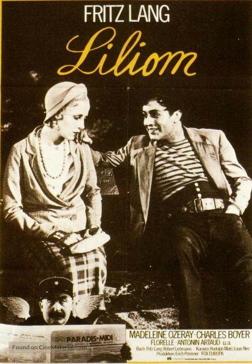 Liliom - German Movie Poster