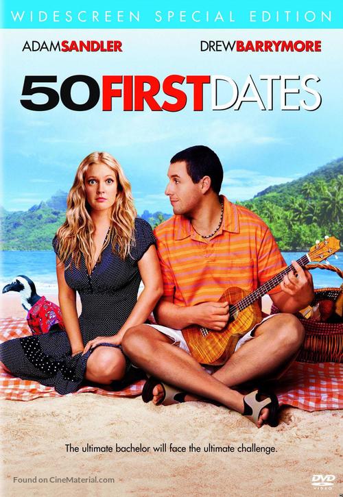 50 First Dates - DVD movie cover