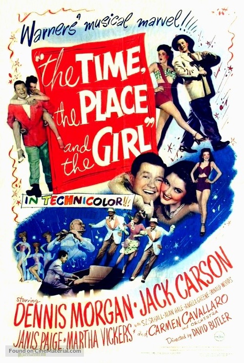 The Time, the Place and the Girl - Movie Poster