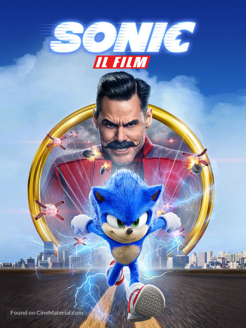 Sonic the Hedgehog - Italian Video on demand movie cover